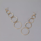 Vintage Dangling Hoop Earrings