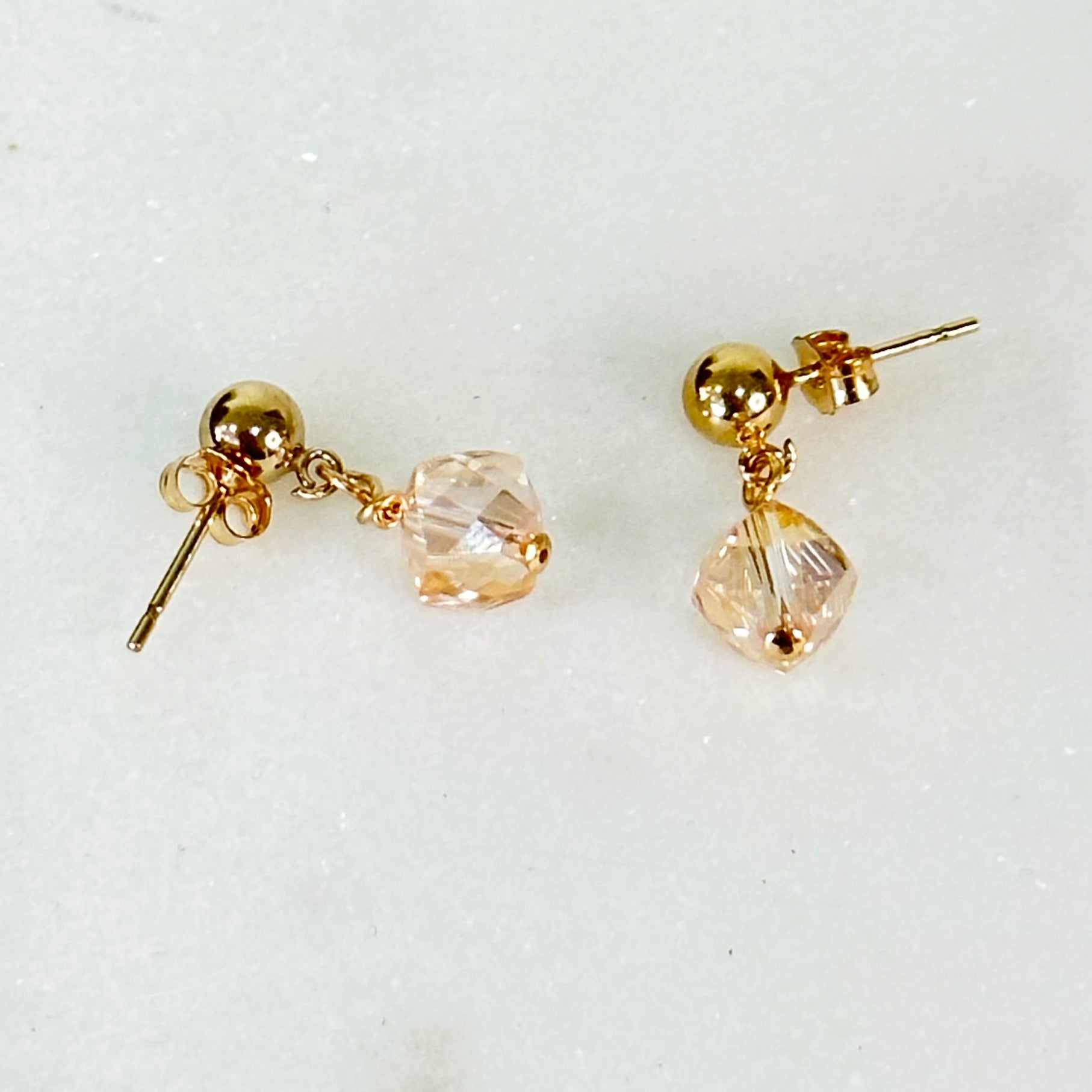 Liana Gold Dainty Drop Earrings