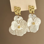 Nature Elegant Flower Earrings