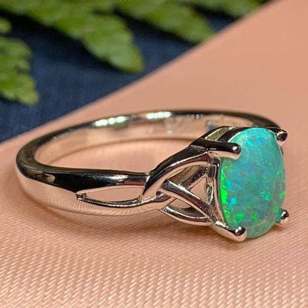 Irish Rain Celtic Ring