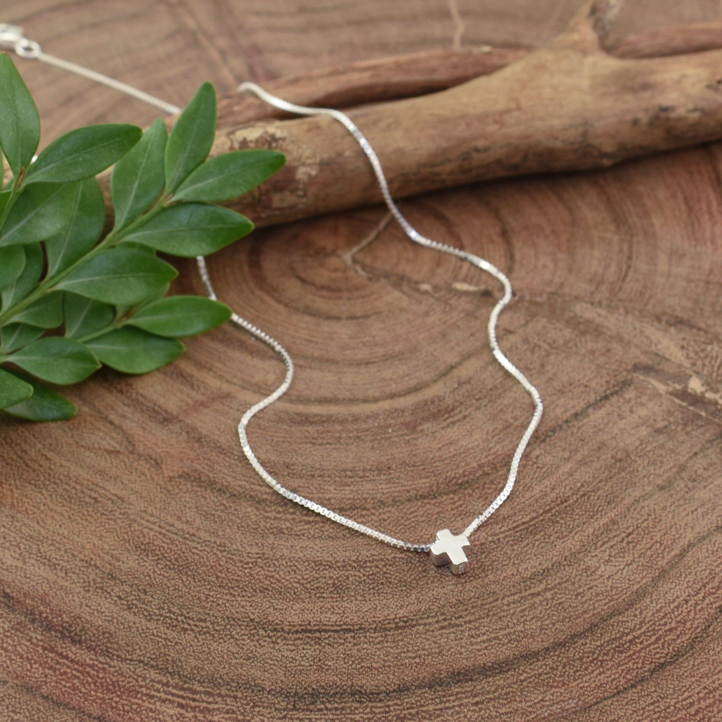 Itty Bitty Cross Necklace