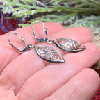 Marquise Trinity Knot Earrings