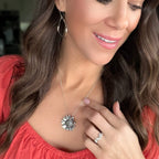 Sunflower Necklace - July Flower of the Month