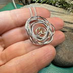 Cradle of Life Trinity Knot Necklace