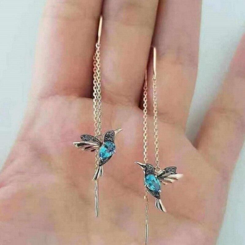 Colibri Enamel Hummingbird Earrings