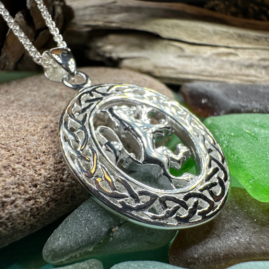 Caledonia Scotland Lion Necklace