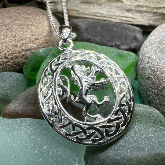 Caledonia Scotland Lion Necklace