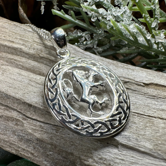 Caledonia Scotland Lion Necklace