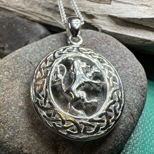 Caledonia Scotland Lion Necklace