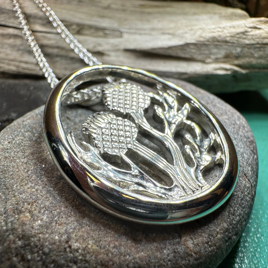 Valentia Thistle Necklace