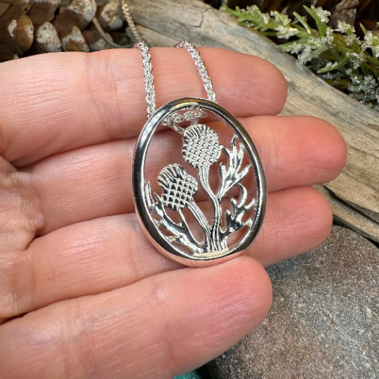 Valentia Thistle Necklace