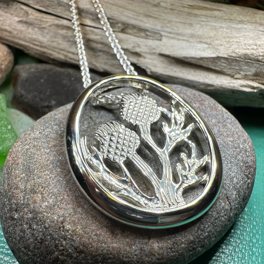 Valentia Thistle Necklace