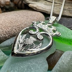 Regal Thistle Luckenbooth Necklace