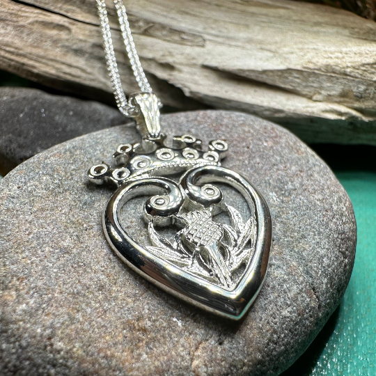 Regal Thistle Luckenbooth Necklace