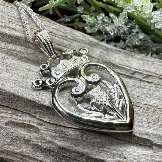 Regal Thistle Luckenbooth Necklace