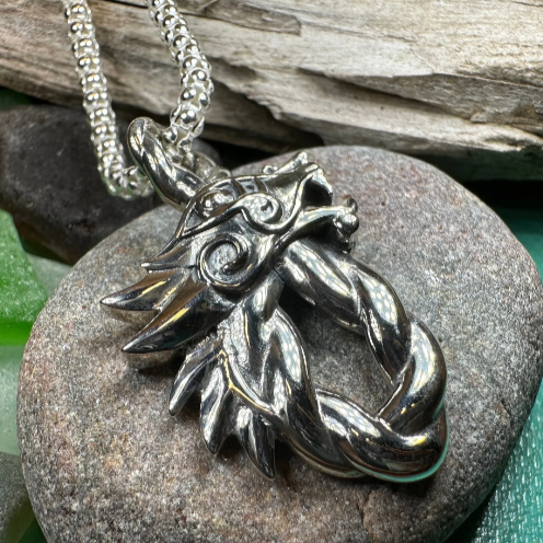 Celtic Dragon Necklace