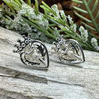Regal Thistle Luckenbooth Earrings