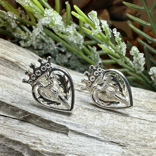 Regal Thistle Luckenbooth Earrings