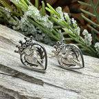 Regal Thistle Luckenbooth Earrings
