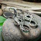 Iorna Celtic Dragon Earrings