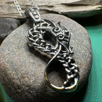 Anixa Celtic Dragon Necklace