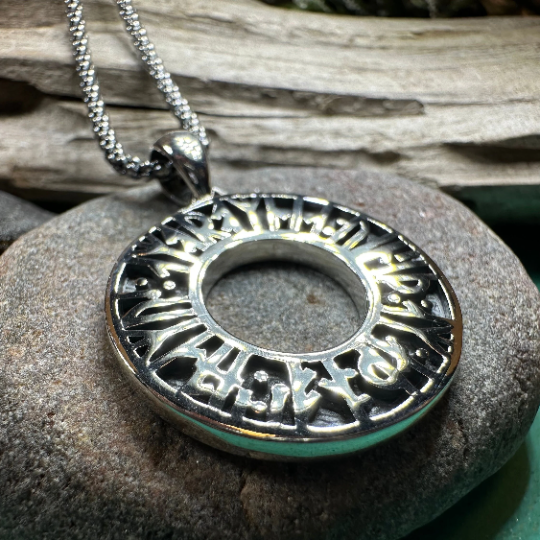 Love Conquers Norse Runes Necklace