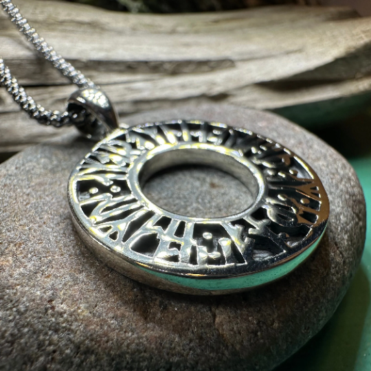 Love Conquers Norse Runes Necklace