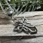 Anja Celtic Angel Necklace