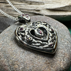 Emilie Celtic Heart Necklace