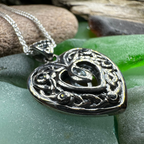Emilie Celtic Heart Necklace