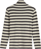 Lucia Comér - Striped turtleneck sweate