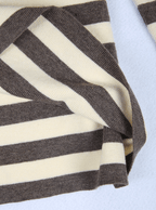 Lucia Comér - Striped turtleneck sweate