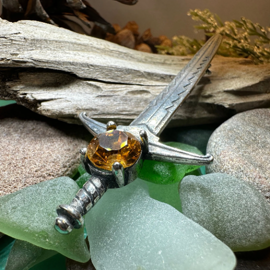 Warrior Crystal Kilt Pin