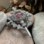 Thistle Sword Kilt Pin