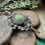 Thistle Sword Kilt Pin