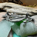 Bagpipes Crystal Brooch