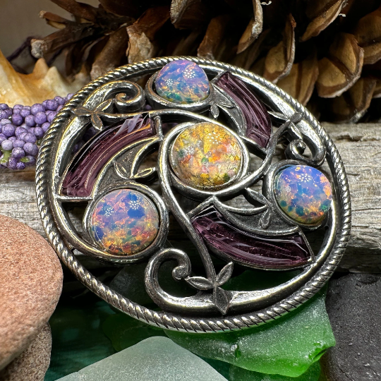 Eveningtide Celtic Knot Brooch