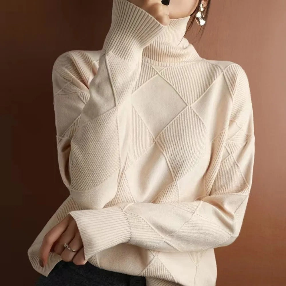 Sienna - Cashmere turtleneck sweater