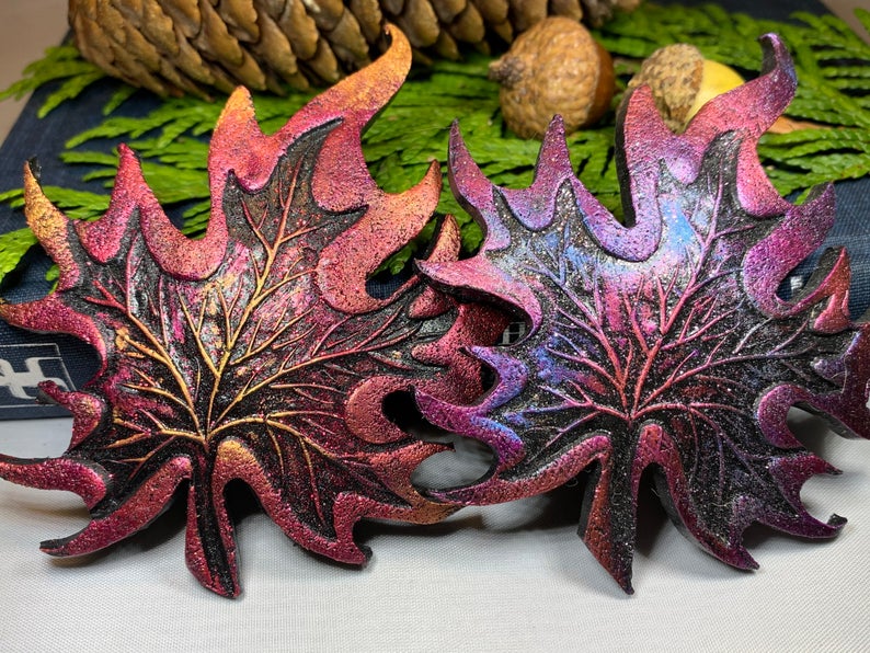 Autumn Delight Maple Leaf Pin