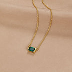 Moni Green Emerald Necklace