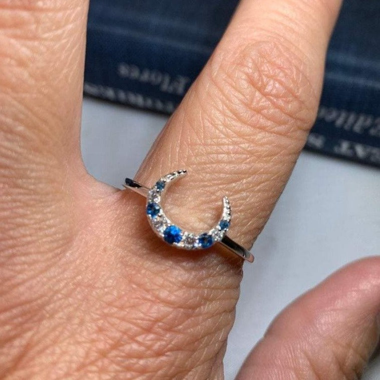 Crescent Moon Ring