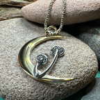 Moonlit Mushroom Necklace