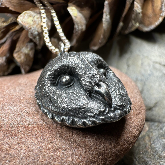 Moonswept Owl Necklace