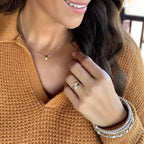 Nesting Stack Ring - in Gold