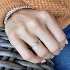 Nesting Stack Ring - in Gold