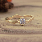 Nesting Stack Ring - in Gold