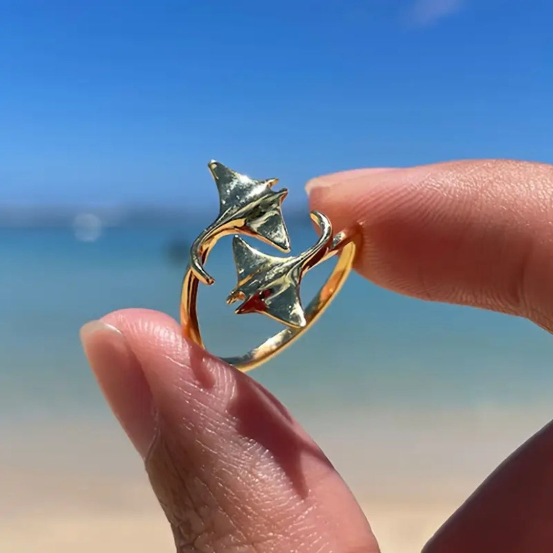 Manta Ray Ring