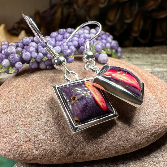 Heathergems Square Earrings