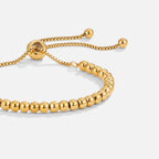 Nila Beaded Gold Bracelet
