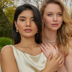 Pure Gold Pearl Necklace